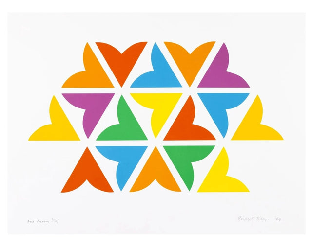 Bridget Riley: And Across, 2024