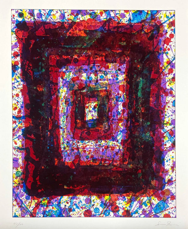Sam Francis: Untitled (SF-257) from Marginalia: Hommage to Shimizu Suite, 1979
