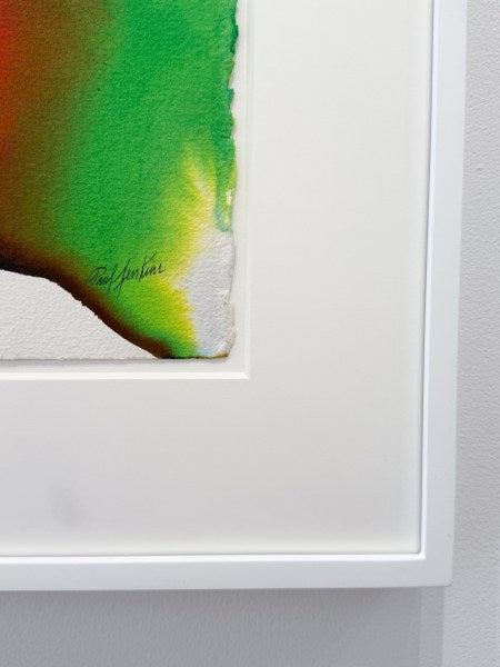 Paul Jenkins: Phenomena White Front Center, 1990