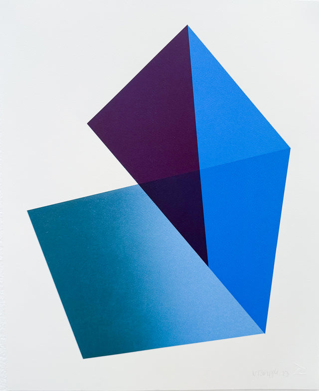 Willard Boepple: Monoprint 6, 2023
