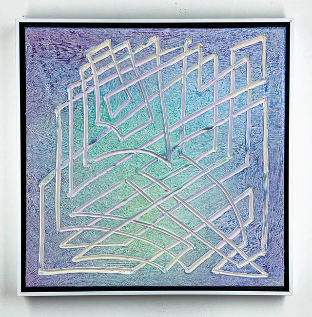 DUANE BOUSFIELD: Moonlit Glacier, 2022