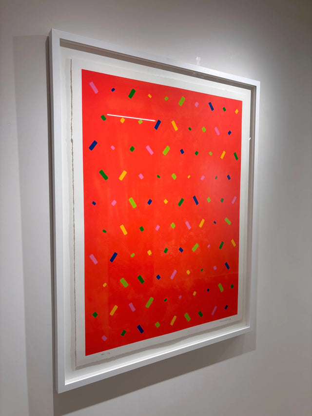 Osvaldo Mariscotti: Untitled (Red OM18-0302), 2018