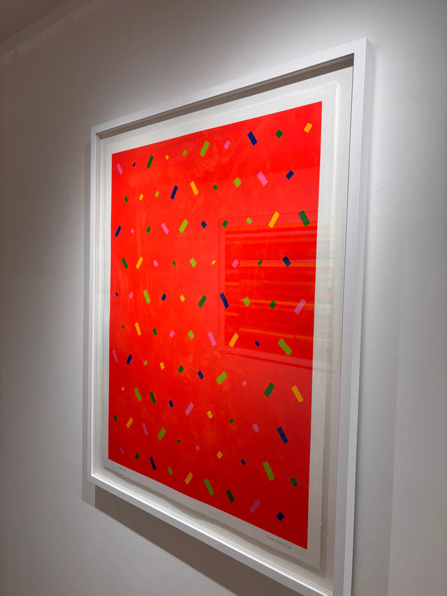 Osvaldo Mariscotti: Untitled (Red OM18-0302), 2018