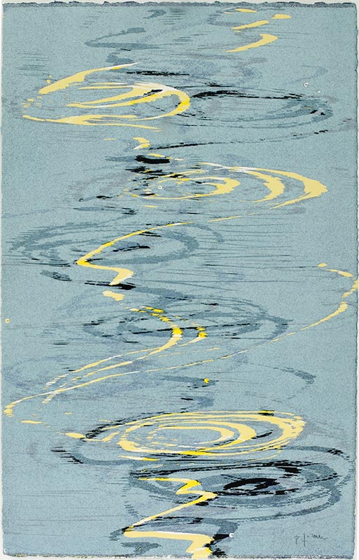 Bernd Zimmer: Alles fließt, 2018