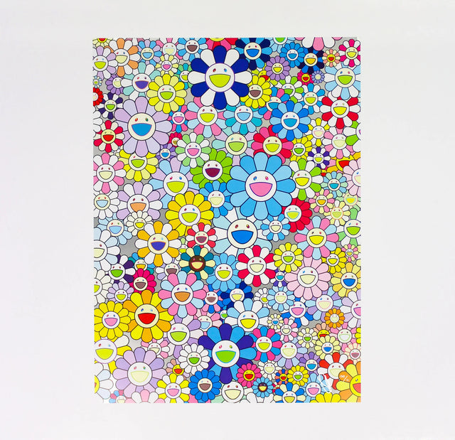Takashi Murakami: Champagne Supernova: Blue, 2013