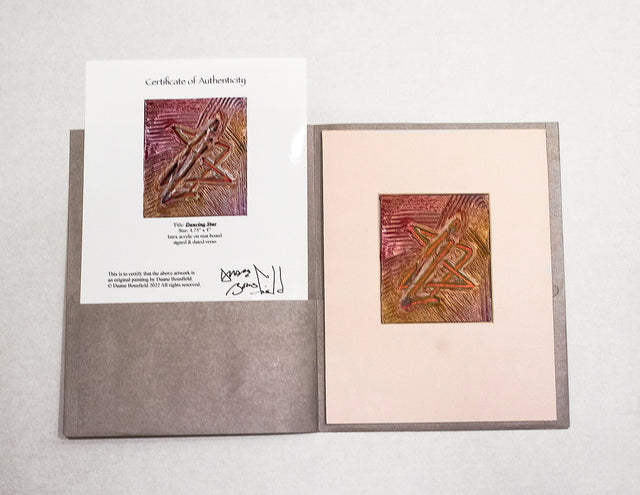 Duane Bousfield: Maquette (Dancing Star), 2022