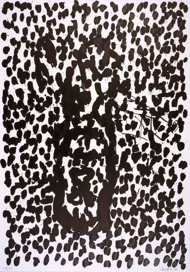 Georg Baselitz: Suite 45: Plate XI, 1990