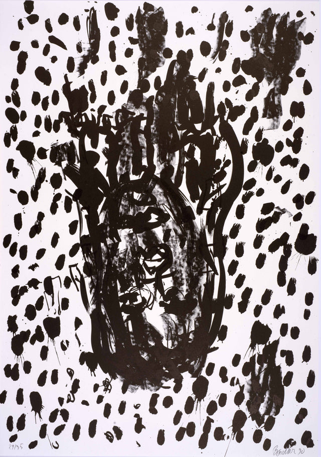 Georg Baselitz: Suite 45: Plate XV, 1990