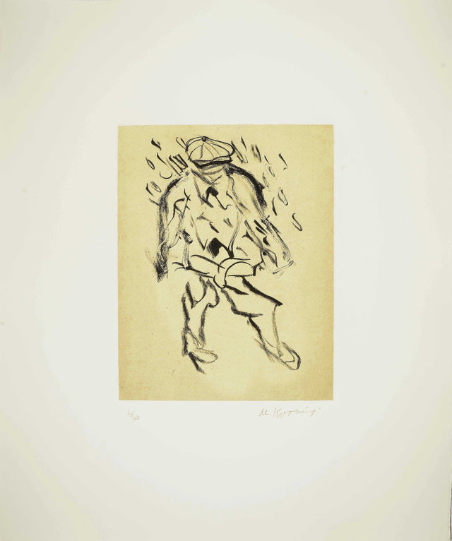 Willem de Kooning: Seventeen Lithographs for Frank O'Hara: Plate IX, 1988