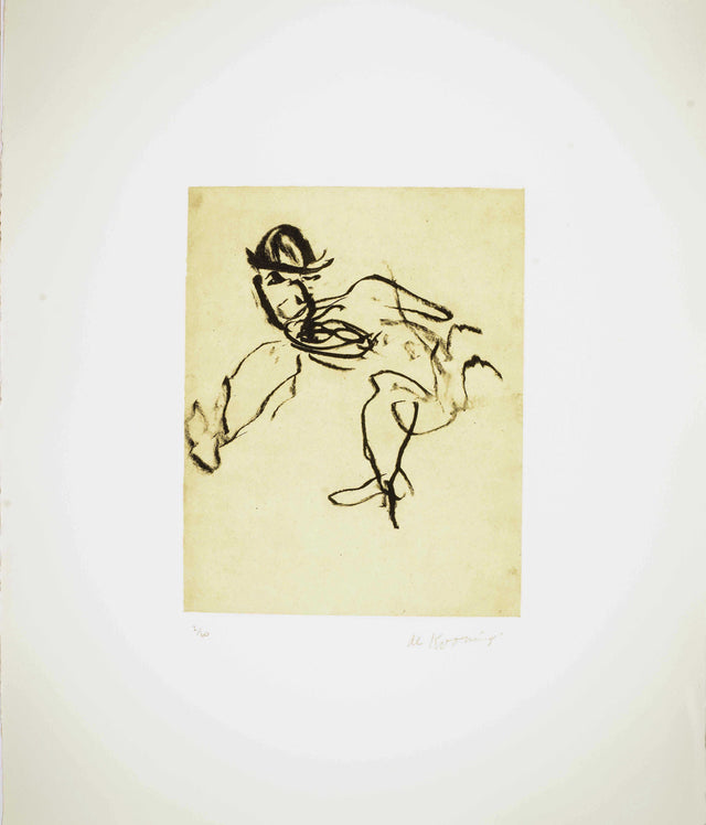 Willem de Kooning: Seventeen Lithographs for Frank O'Hara: Plate VI, 1988