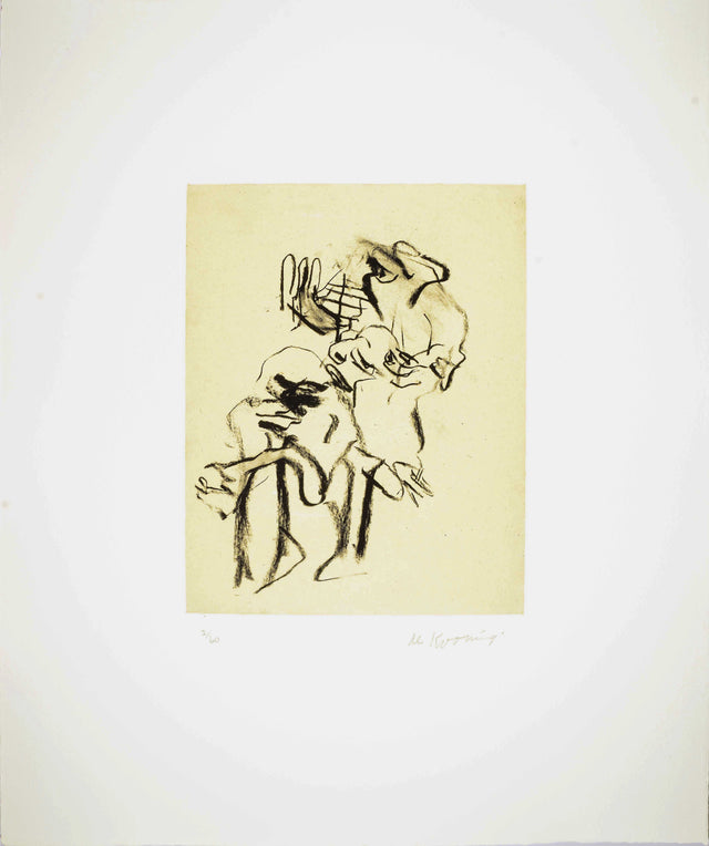 Willem de Kooning: Seventeen Lithographs for Frank O'Hara: Plate X, 1988