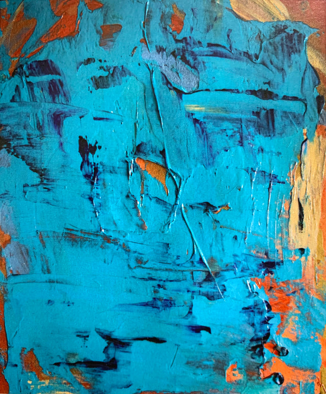 Francine Tint: Teal Fire, 2010-22