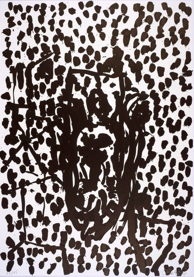 Georg Baselitz: Suite 45: One plate, 1990