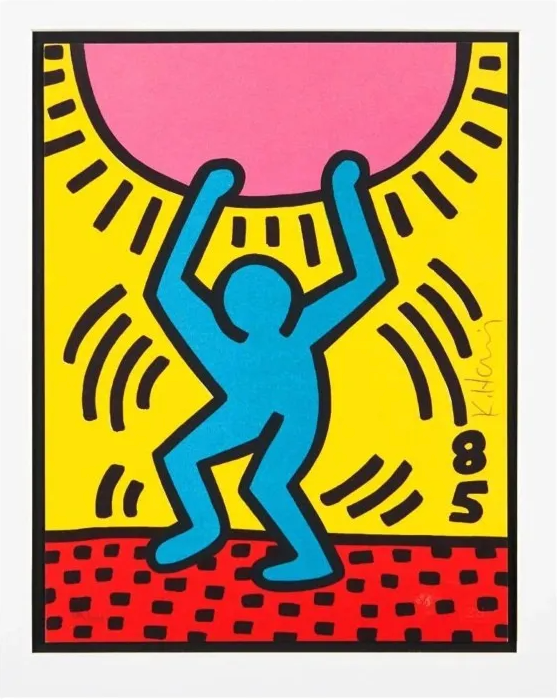 Keith Haring: International Youth Year, 1985