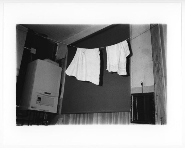 Broth Tarn (Sean O’Connell): Tea towels in Phyllis's kitchen, Barnsley, 2018