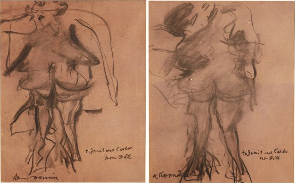 Willem de Kooning: Untitled [Two Women], 1954