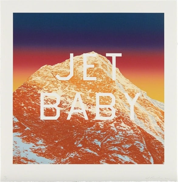 Ed Ruscha: Jet Baby, 2011