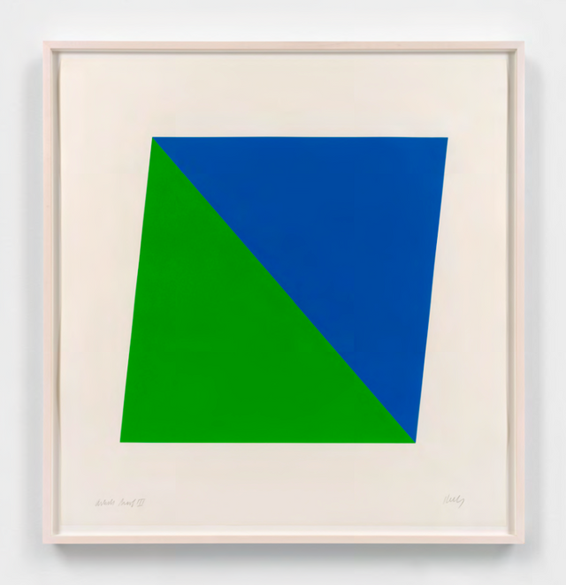 Ellsworth Kelly: Blue Green, 1970