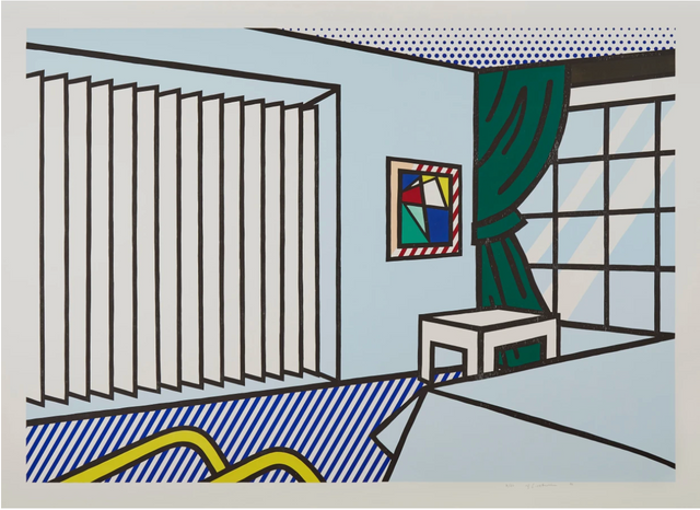 Roy Lichtenstein: Bedroom, 1990
