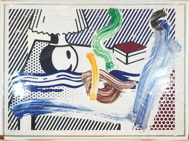 Roy Lichtenstein: Brushstroke Still Life with Lamp, 1997