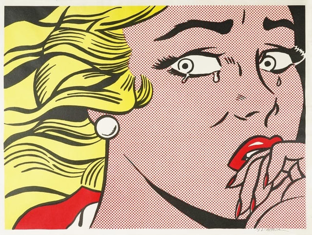 Roy Lichtenstein: Crying Girl, 1963