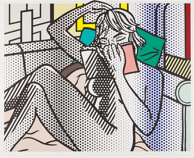 Roy Lichtenstein: Nude Readings, from Nudes, 1994