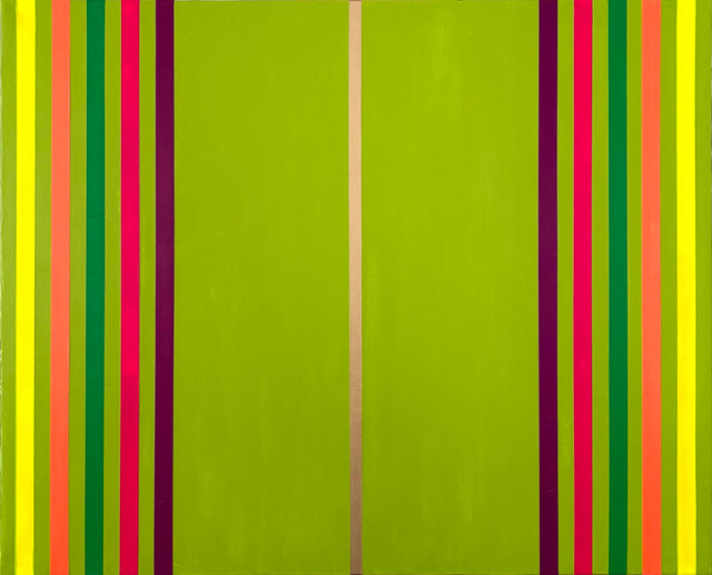 Osvaldo Mariscotti: Synergy III (Light Green), 2025