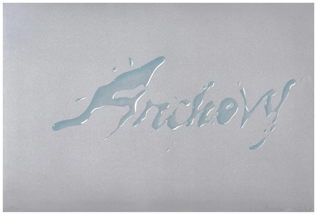 Ed Ruscha: Anchovy, 1969