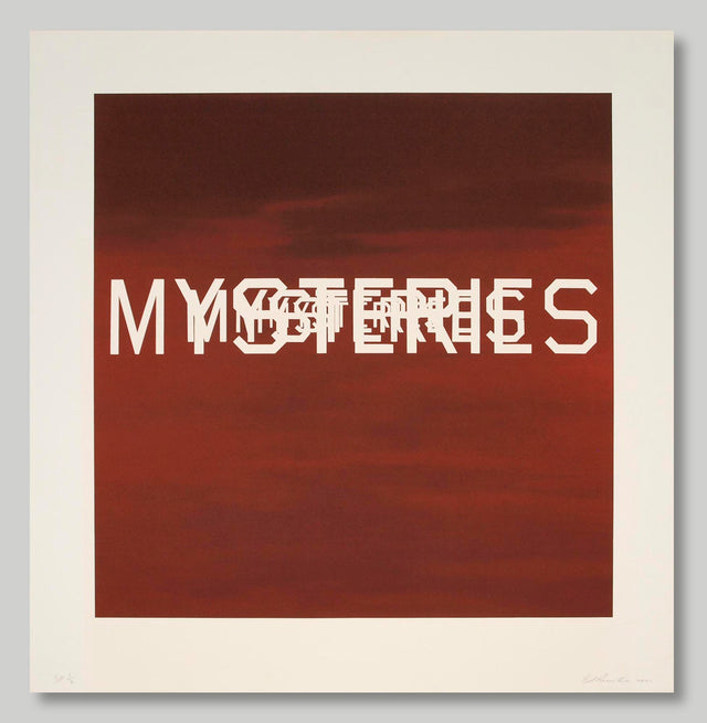 Ed Ruscha: Mysteries, 2021
