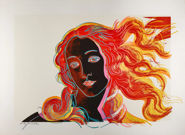 Andy Warhol: Details Of Renaissance Paintings (Sandro Botticelli, Birth Of Venus, 1482) (F. & S. II.318), 1984