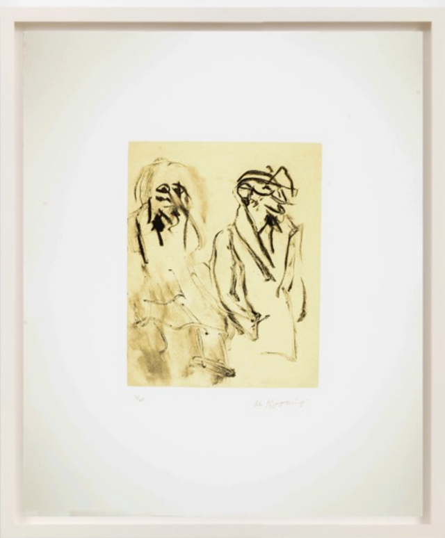 Willem de Kooning: Seventeen Lithographs for Frank O'Hara: One Plate , 1988