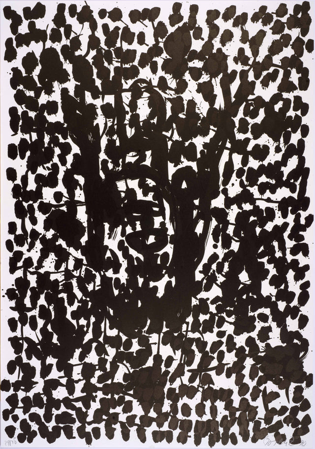 Georg Baselitz: Suite 45: Plate IV, 1990