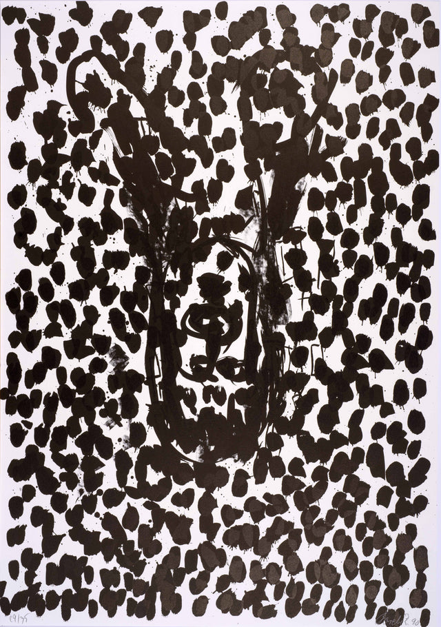 Georg Baselitz: Suite 45: Plate IX, 1990