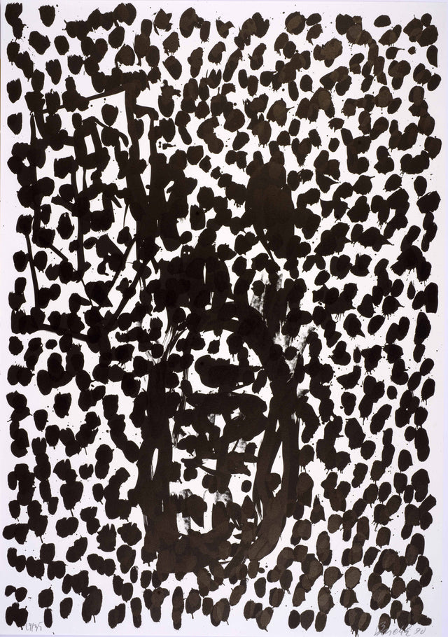 Georg Baselitz: Suite 45: Plate VII, 1990