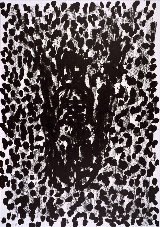 Georg Baselitz: Suite 45: Plate X, 1990