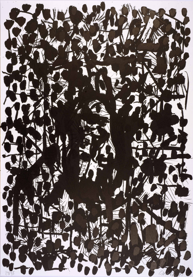 Georg Baselitz: Suite 45: Plate XII, 1990