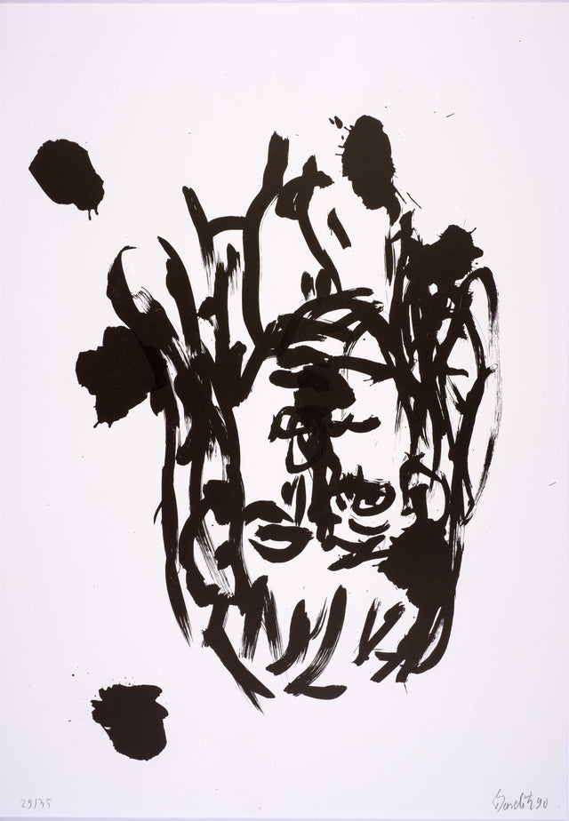 Georg Baselitz: Suite 45: Plate XIII, 1990