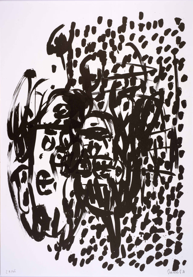 Georg Baselitz: Suite 45: Plate XIX, 1990