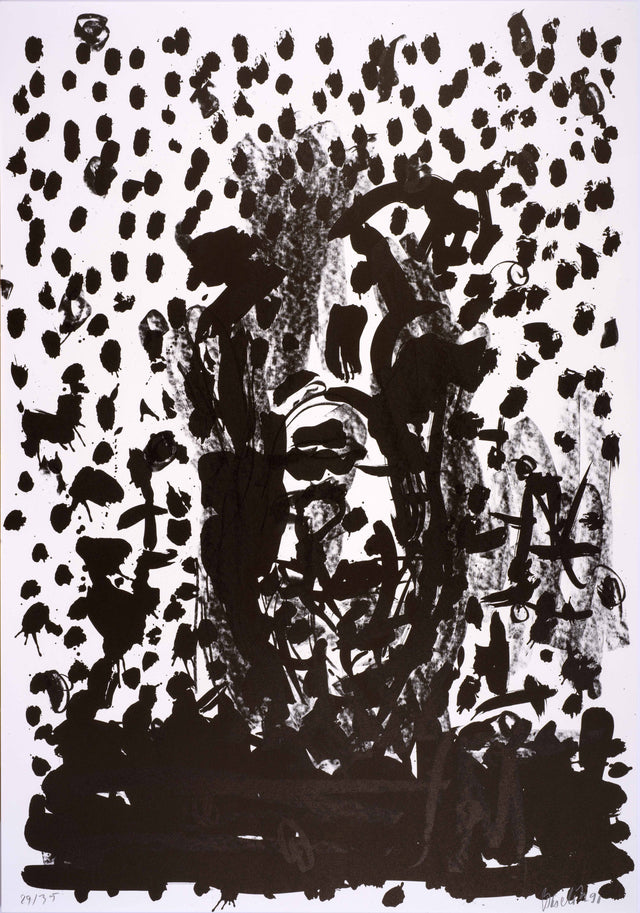 Georg Baselitz: Suite 45: Plate XVII, 1990