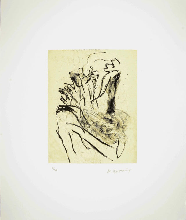 Willem de Kooning: Seventeen Lithographs for Frank O'Hara: Plate I, 1988