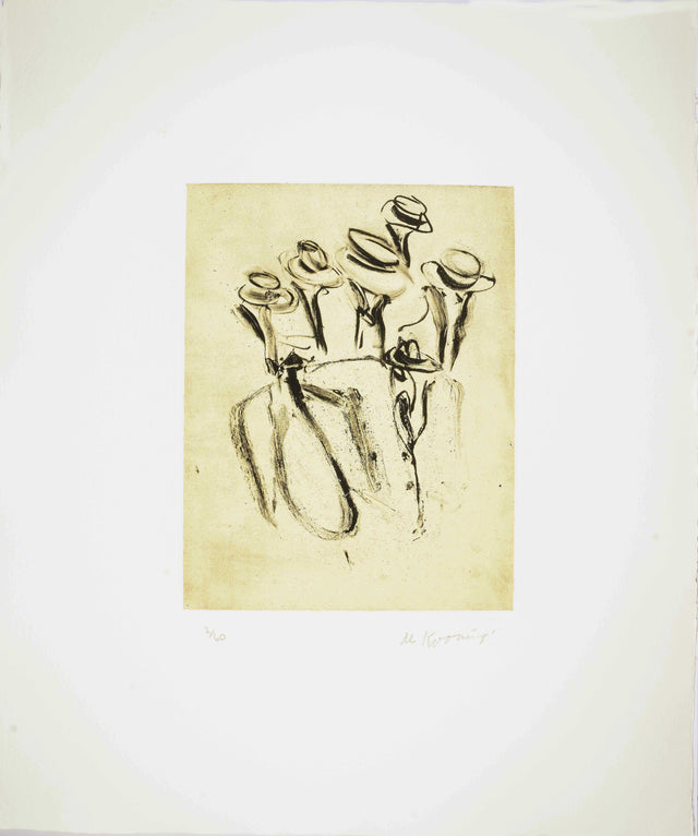Willem de Kooning: Seventeen Lithographs for Frank O'Hara: Plate II, 1988