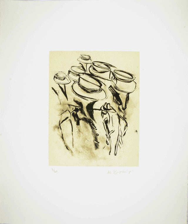 Willem de Kooning: Seventeen Lithographs for Frank O'Hara: Plate VIII, 1988