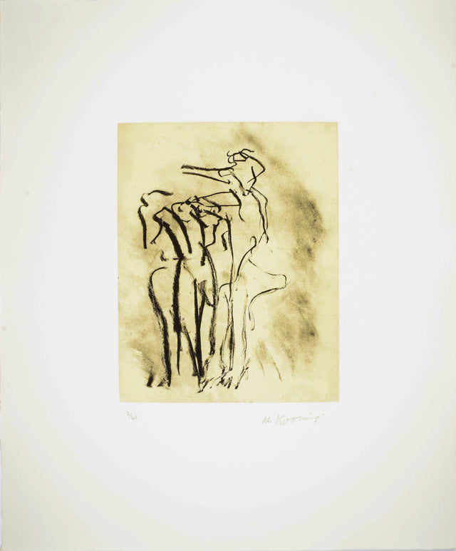 Willem de Kooning: Seventeen Lithographs for Frank O'Hara: Plate XII, 1988