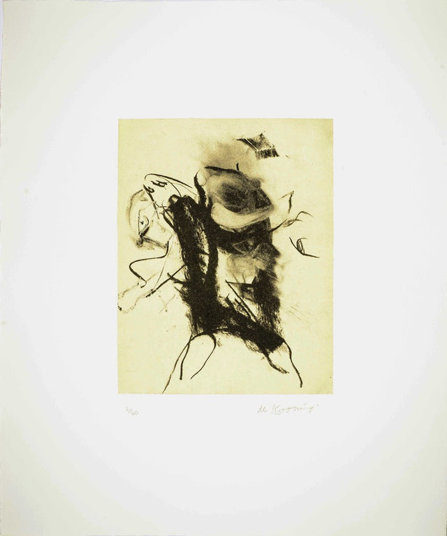 Willem de Kooning: Seventeen Lithographs for Frank O'Hara: Plate XIV, 1988