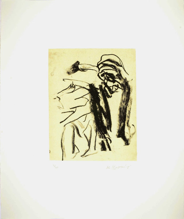 Willem de Kooning: Seventeen Lithographs for Frank O'Hara: Plate XIX, 1988